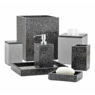 Grey Marble Bath Accessories, Frontgate