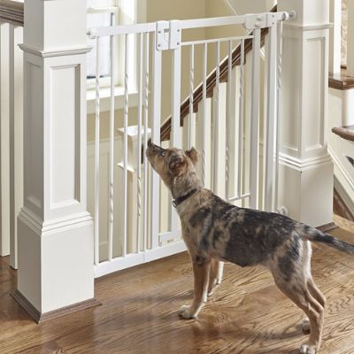 Tension store pet gate