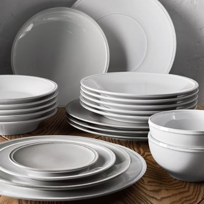 Costa Nova Friso Dinnerware Collection in White | Frontgate