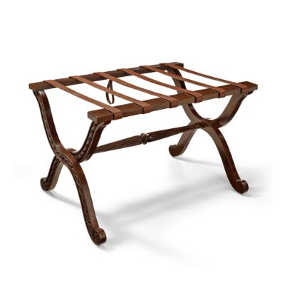 Frontgate wood online rack