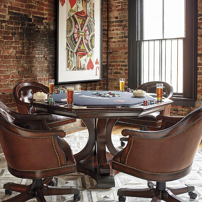 Edison Game Table and Chairs | Frontgate