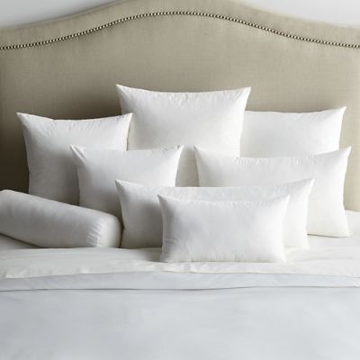 26 Sq. Decorative Euro Pillow Insert with White Duck Down Cotton Shell