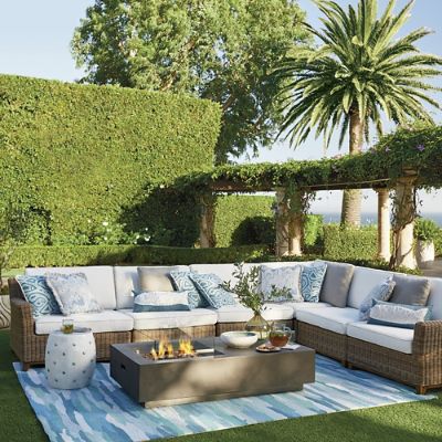 Frontgate store sectional outdoor