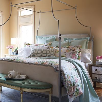 Giuliana Floral Watercolor Bedding Frontgate