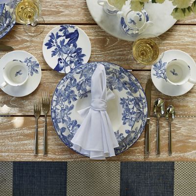 Caskata Blue Arbor Dinnerware | Frontgate