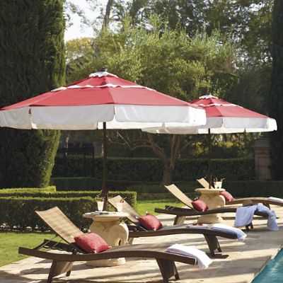 Cipressa Designer Umbrella | Frontgate