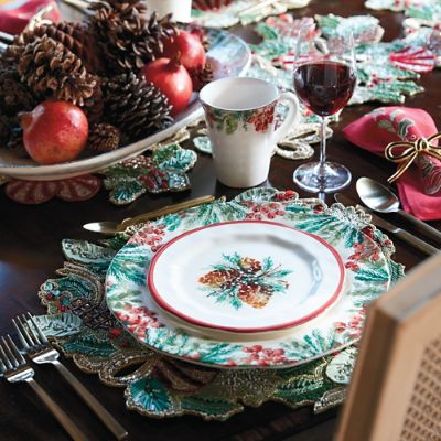 Holiday Woodland Dining Collection | Frontgate