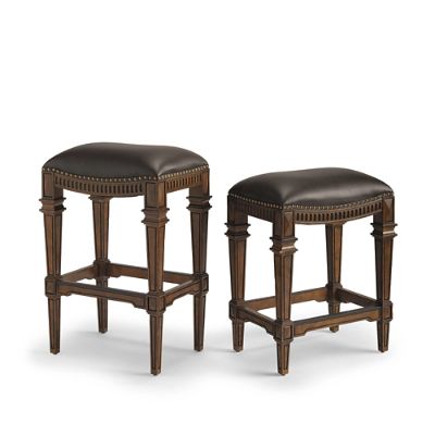 Linwood Backless Bar and Counter Stools | Frontgate