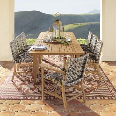 Isola Dining Collection in Natural Finish