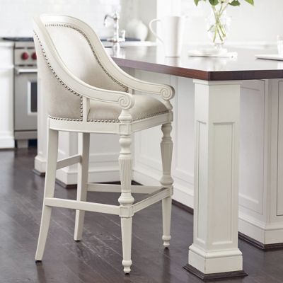 Bellecrest Slope Back Bar and Counter Stools | Frontgate