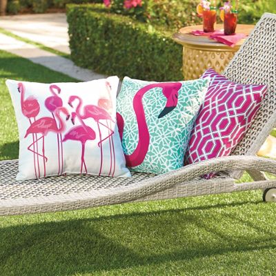 Pink outdoor throw outlet pillows