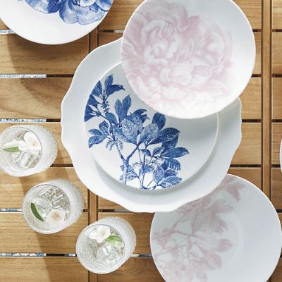 Spring Floral Salad Plates Frontgate