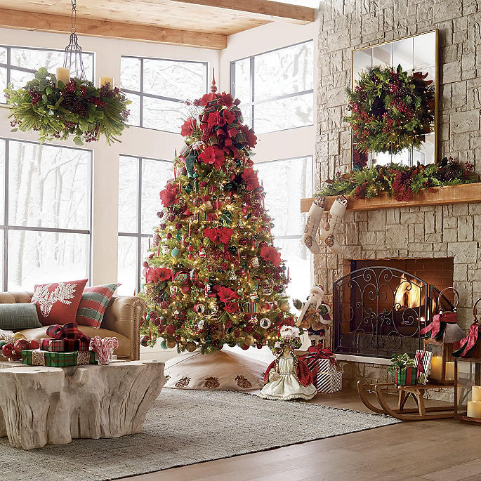 Holiday Glen Indoor Greenery Collection | Frontgate
