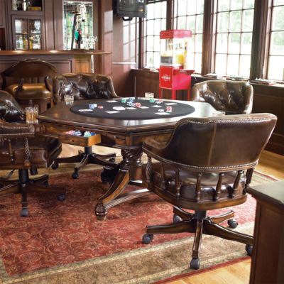 Tufted Burbank Game Room Furniture Frontgate