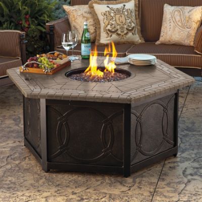 Provenca Custom Gas Fire Table | Frontgate