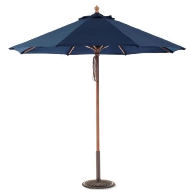 frontgate crank patio umbrellas 9 ft Fringe White Outdoor Umbrella Modern Contemporary Octagonal Aluminum Wood : Patio, Lawn & Garden Colorfast canopy made of solution 9' Round Outdoor Market Umbrella