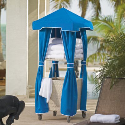 Frontgate pool best sale towel rack