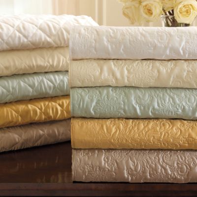 Quilted Silk Bedding Collection Frontgate