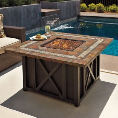 Springfield Gas Fire Table Frontgate