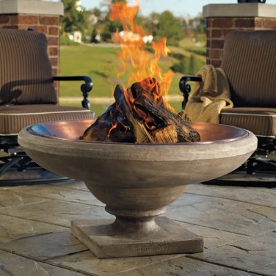 Pompeii Copper Fire Pit | Frontgate