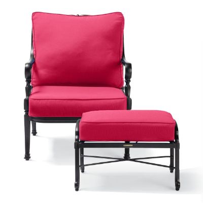 Outdoor Seating Cushions in Sunbrella® Hot Pink Frontgate