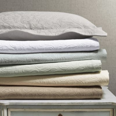 Scroll Matelasse Bedding Collection Frontgate