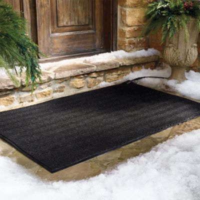 Snow Melting Mat, 10 x 30 inch, Heated Outdoor Mats for Winter Walkway,  No-Slip Rubber w/Power Cord 