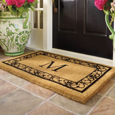 Wayland Personalized Coco Door Mat Frontgate