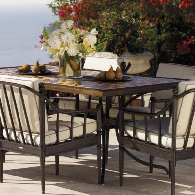 Handpainted Teak Dining Tables Frontgate