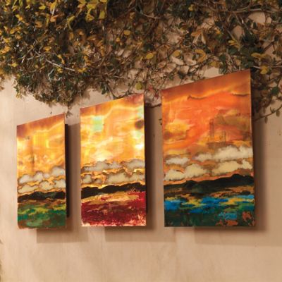 Copper Landscapes Outdoor Wall Art Frontgate