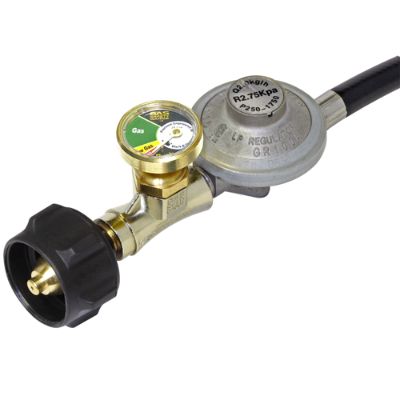 Gas Safety Gauge with Regulator Frontgate