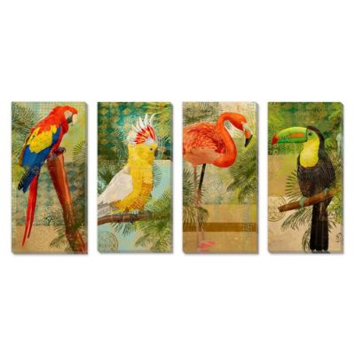 Tropical Birds Wall Art Frontgate