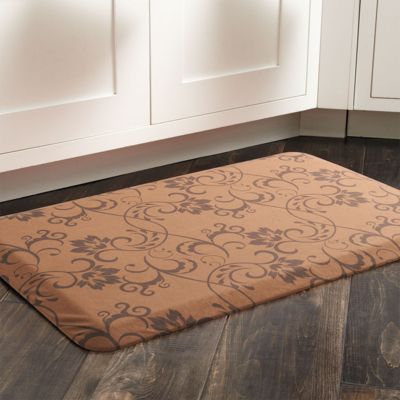 Frontgate Seasons Floral Damask Comfort Mat Frontgate