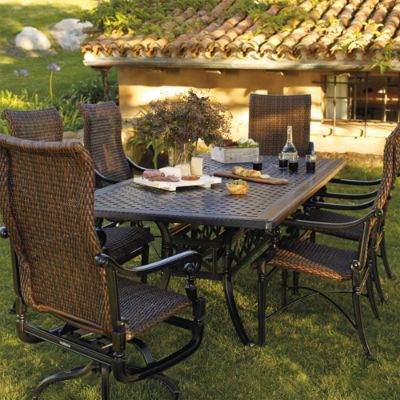 Frontgate cast aluminum online patio furniture