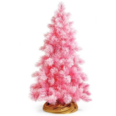 Pink Fashion Pine Artificial Christmas Tree Frontgate