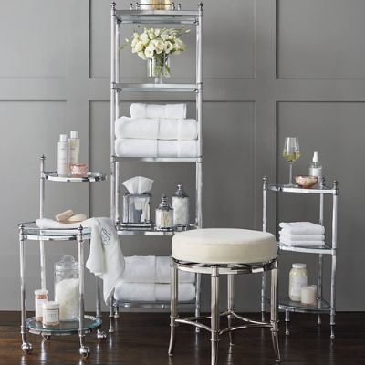 Frontgate Resort Collection™ Bath Storage Collection in Chrome