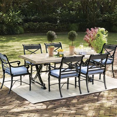 Frontgate dining store set