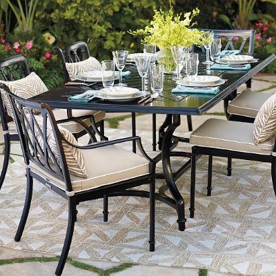 Grayson Dining in Black Finish | Frontgate