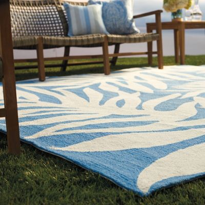 Classic Palm Outdoor Rug Frontgate