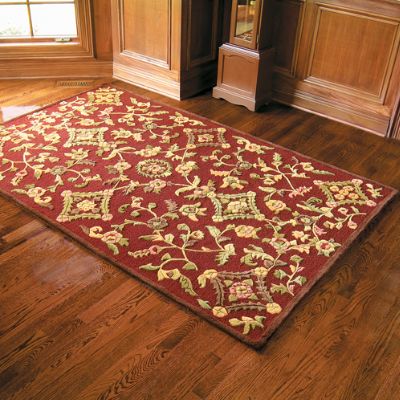 Wool Loop and Cut Area Rugs Frontgate
