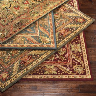Walden Wool Area Rug Frontgate