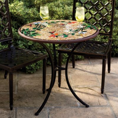 KNF - Neille Olson Mosaics Caramel Hummingbird Collection | Frontgate