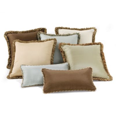 Silk Decorative Throw Pillows Frontgate