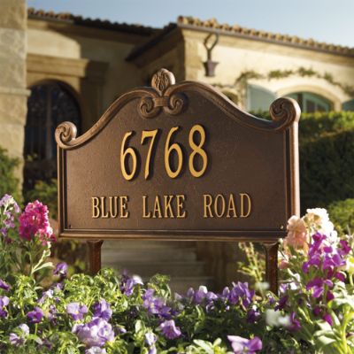 Customizable Lancaster Plaques Frontgate