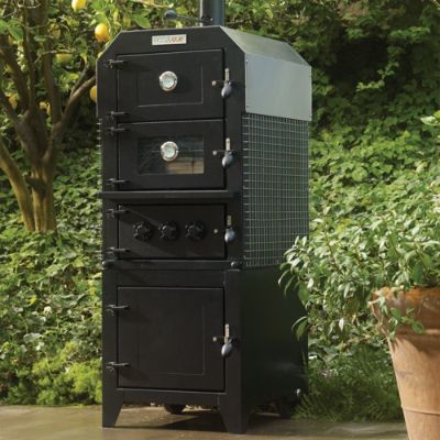 EcoQue Wood-Fired Pizza Oven and Smoker | Frontgate