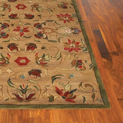 Aurora Wool Rug Frontgate
