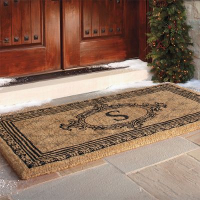 Estate Monogrammed Coco Door Mat