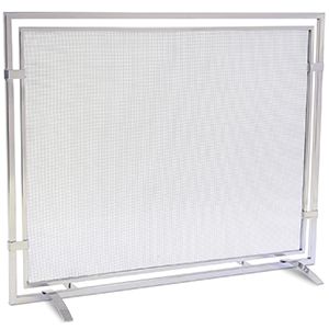 Sinclair Single Panel Fireplace Screen | Frontgate